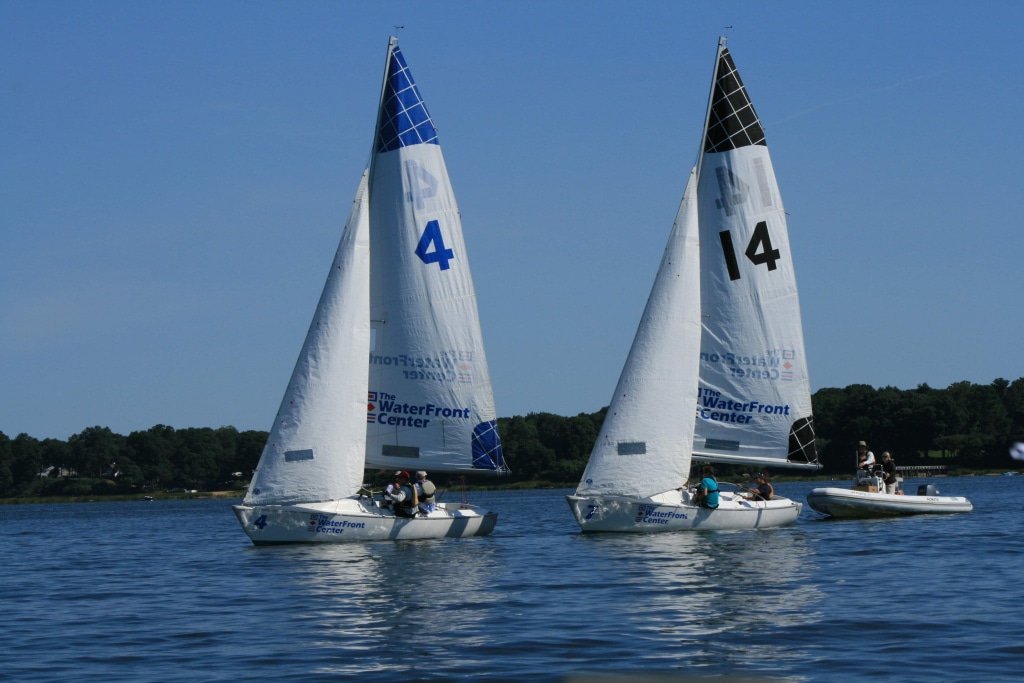 Victory for the newbie at the third annual Clagett/Oakcliff Match Race Clinic and Regatta