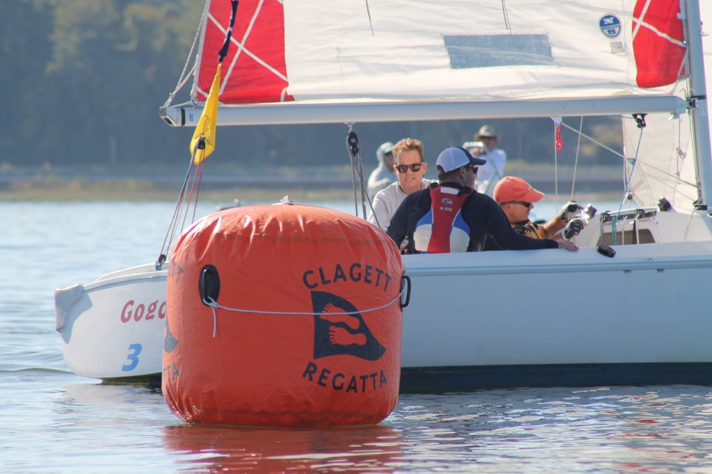 Third time is a charm for winner of the fourth Clagett/Oakcliff Match Racing Clinic and Regatta
