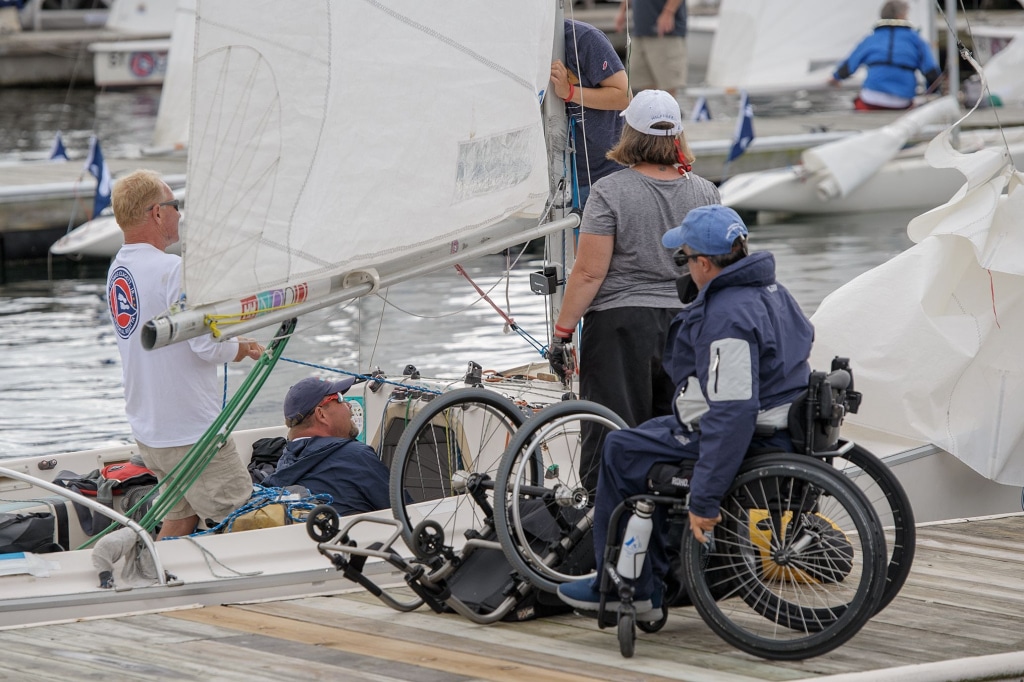 Mother Nature shuts down day one of racing for the 2021 Clagett Regatta and U.S. Para Sailing Championships