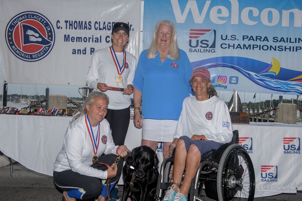 Winners are crowned for the C. Thomas Clagett, Jr. Memorial Clinic and Regatta and the U.S. Para Sailing Championships